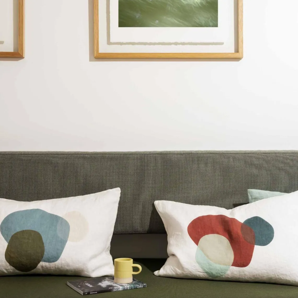 Maison Vivaraise Housse de coussin Pia Caramel 60 x 40 Best