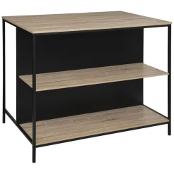 3S. x Home Ilot de bar avec rangement Online