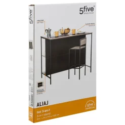 3S. x Home Ilot de bar avec rangement Online