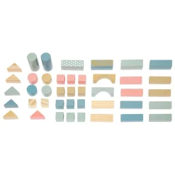 3S. x Home Jeu Cube Construction en Bois 50 pièces Sale