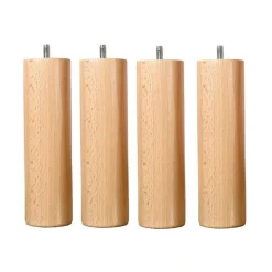 Bellecour Jeu de 4 pieds bois Hot
