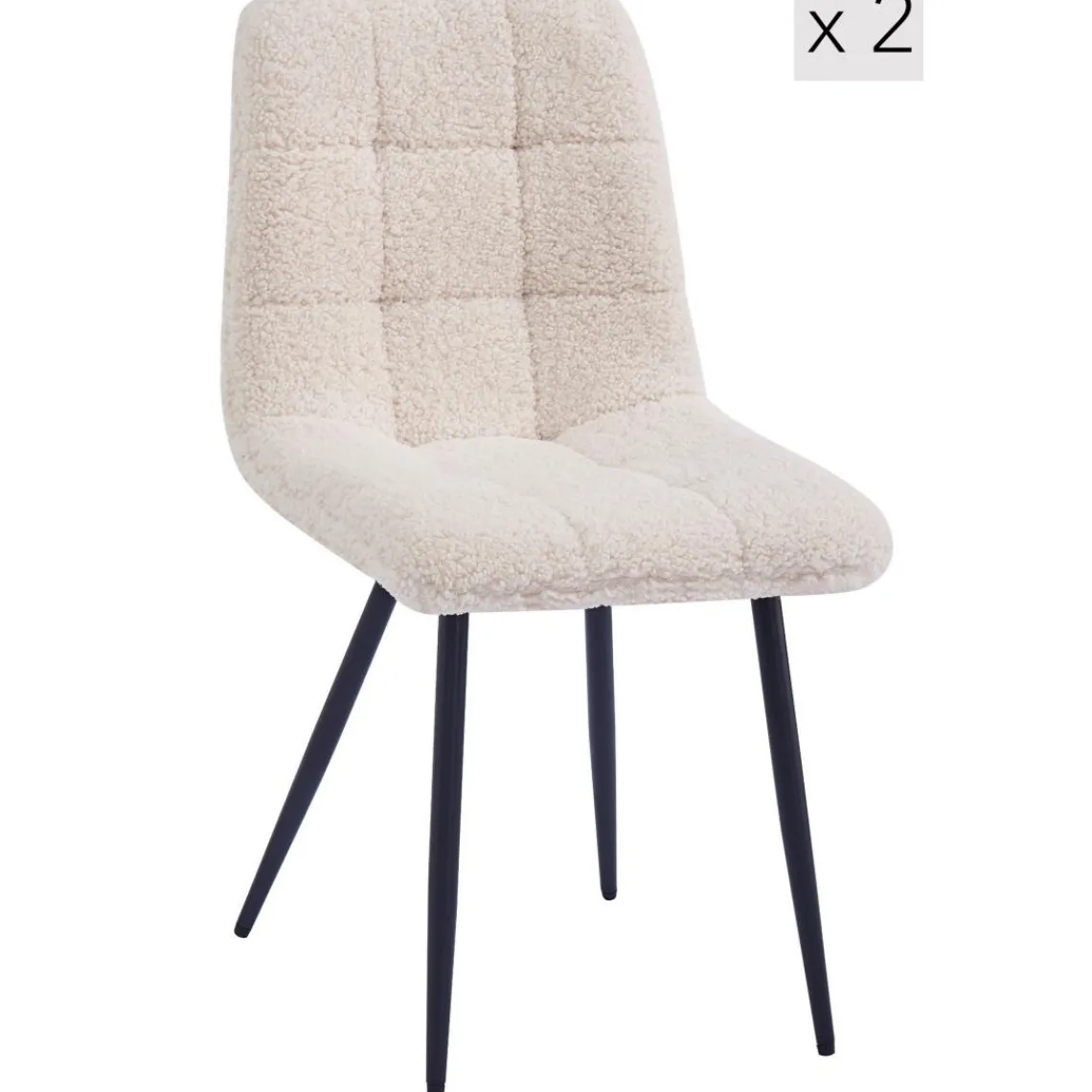 3S. x Home La chaise BJORN son design scandinave Discount