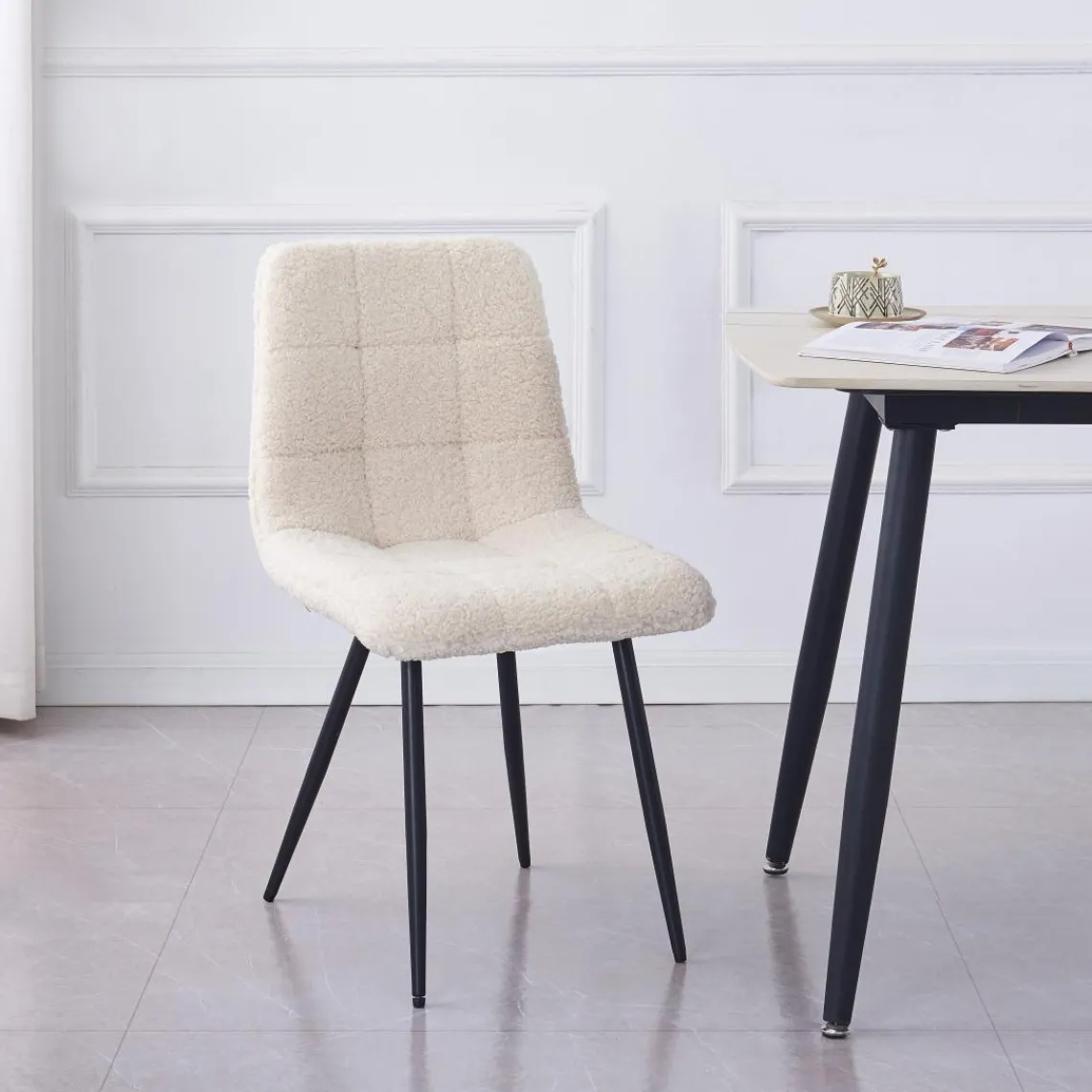 3S. x Home La chaise BJORN son design scandinave Discount