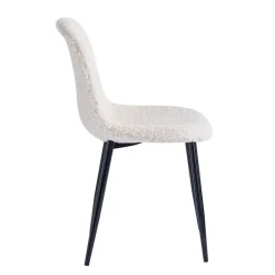 3S. x Home La chaise COPENHAGEN design scandinave blanc New