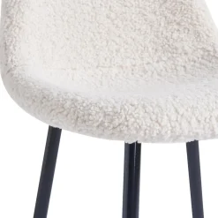 3S. x Home La chaise COPENHAGEN design scandinave blanc New
