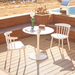 3S. x Home La chaise EXCHANGE design scandinave Blanc