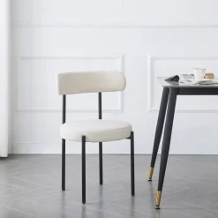 3S. x Home La chaise LARS design scandinave beige Outlet