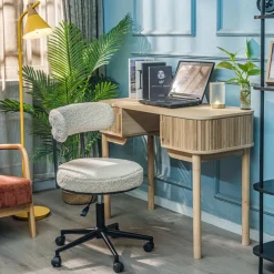 3S. x Home La chaise LARS son design scandinave blanc New