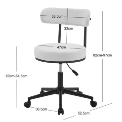 3S. x Home La chaise LARS son design scandinave blanc New