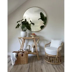 3S. x Home La console NUHA design scandinave et sa structure en rotin durable Clearance