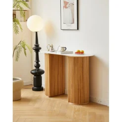 3S. x Home La console PIREUS design scandinave et sa structure en bois massif Hot