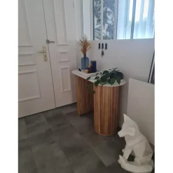 3S. x Home La console PIREUS design scandinave et sa structure en bois massif Hot