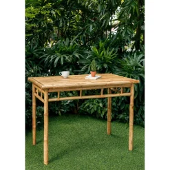 3S. x Home La table à manger BARU son design rustique et épuré pour 4 personnes Outlet