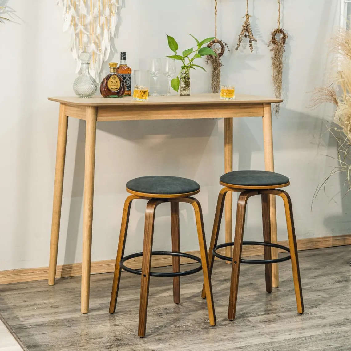 3S. x Home La table de bar TRADITION design rustique et épuré 4 personnes Hot