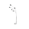 ALTEREGO Lampadaire 5 Arcs chrome