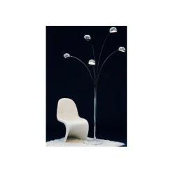 ALTEREGO Lampadaire 5 Arcs chrome