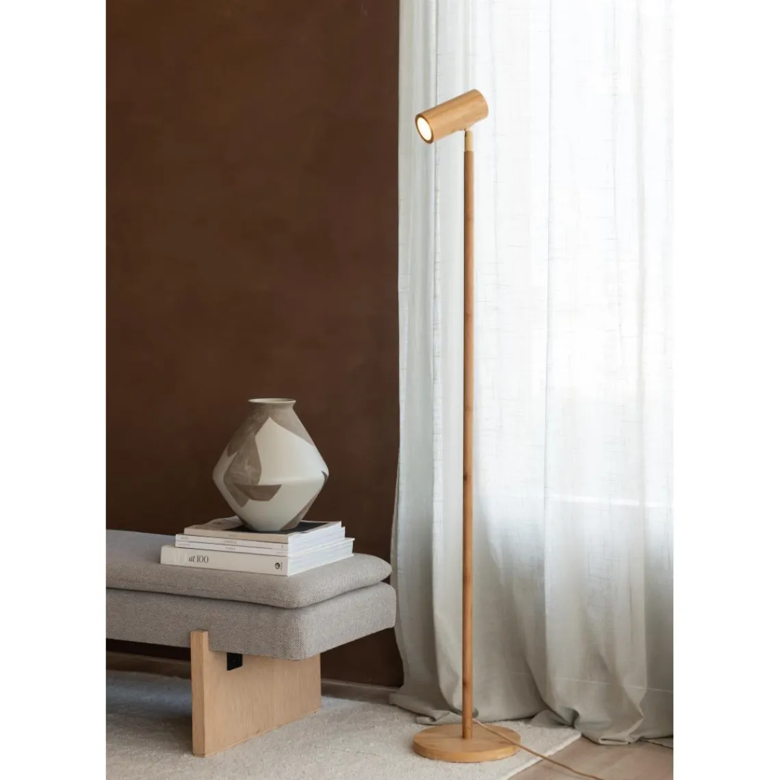 Good & Mojo Lampadaire bambou Java naturel Sale