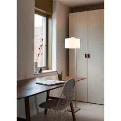 It s About Romi Lampadaire Boston sable abat-jour blanc Online