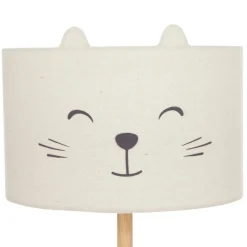 3S. x Home Lampadaire enfant chat en bois de pin Hot