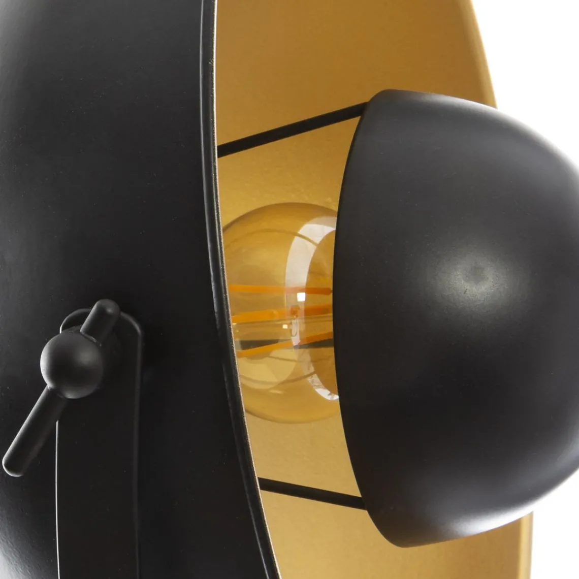 3S. x Home Lampadaire Trépied Loft Noir Lahti Sale