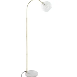3S. x Home Lampadaire Verre + Marbre LAYE Clearance