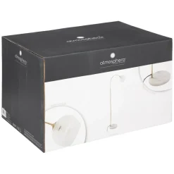 3S. x Home Lampadaire Verre + Marbre LAYE Clearance