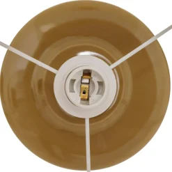 3S. x Home Lampe à poser champignon secteur Vinus vert Kaki Discount