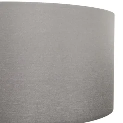 ALTEREGO Lampe à poser design 'SPRING MINI' avec abat-jour gris et trépied noir Hot