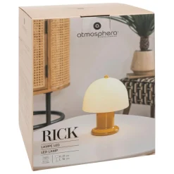 3S. x Home Lampe à poser LED Rick Jaune
