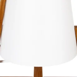 3S. x Home Lampe bambou et abat-jour plastique H31 New