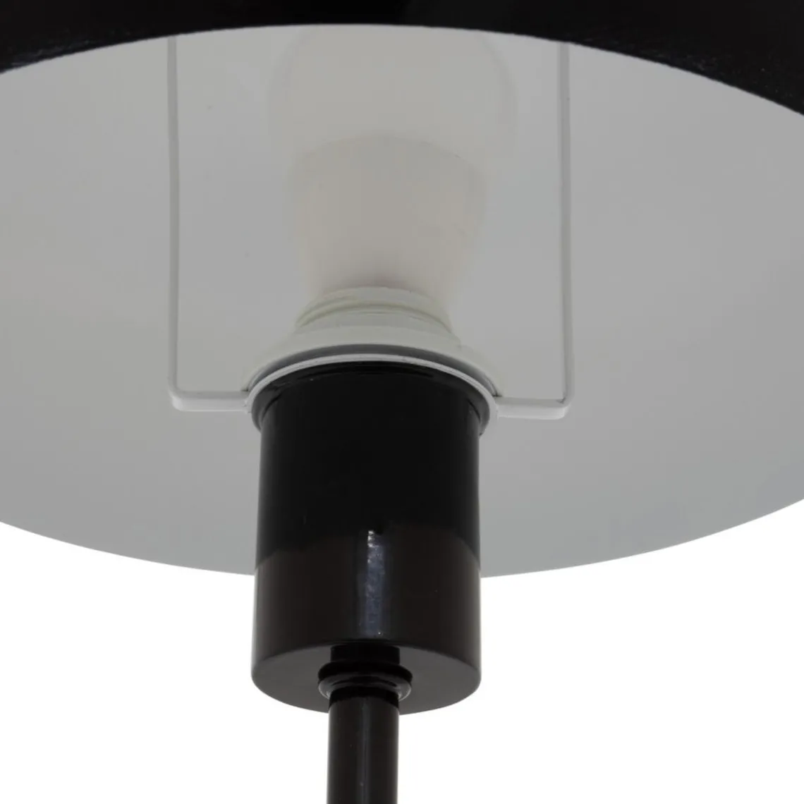 3S. x Home Lampe champignon à poser Noir