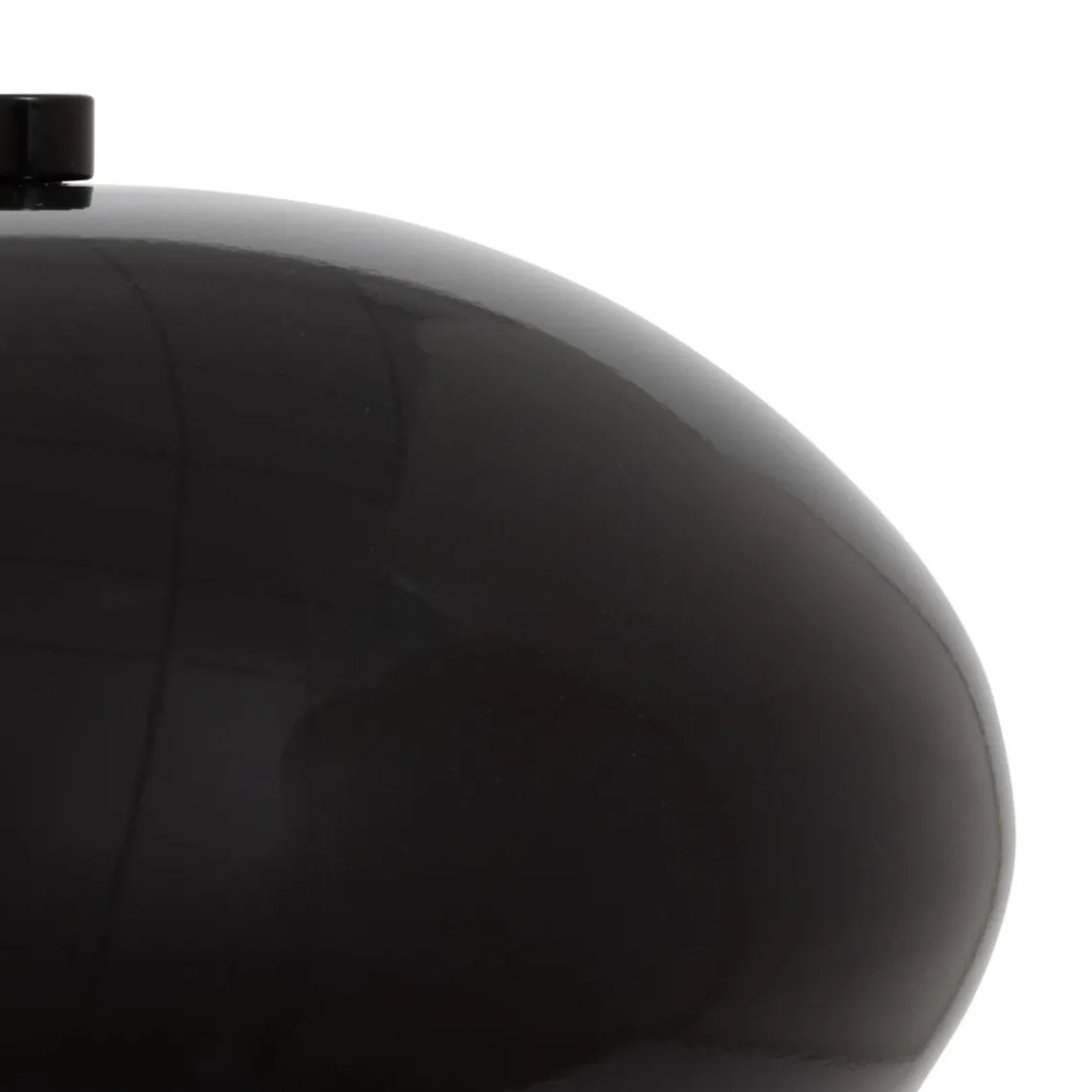 3S. x Home Lampe champignon à poser Noir