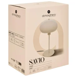 3S. x Home Lampe champignon à poser Beige Discount