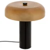 3S. x Home Lampe cylindrique Jody verre ambre Best