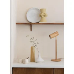 Good & Mojo Lampe de table bambou Java naturel New