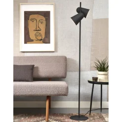 It s About Romi Lampe sur Pied Len Métal SALAMANCA Noir Best