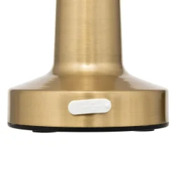 3S. x Home Lampe USB d'extérieur led Doré