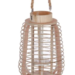 3S. x Home Lanterne rotin