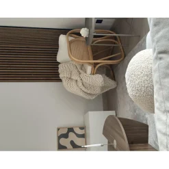 3S. x Home Le Fauteuil MOROTAI design scandinave épuré assise en rotin naturel et tissu etanche Online