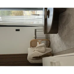 3S. x Home Le Fauteuil MOROTAI design scandinave épuré assise en rotin naturel et tissu etanche Online