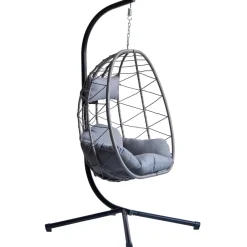 3S. x Home Le fauteuil suspendu VENICE style scandinave en rotin et en métal Hot