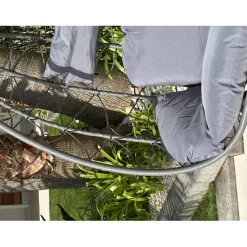 3S. x Home Le fauteuil suspendu VENICE style scandinave en rotin et en métal Hot