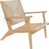 3S. x Home Le fauteuil VALDIVIA design scandinave en acacia massif et en corde esthétique intemporel Hot