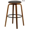 3S. x Home Le lot de tabouret de bar MORENO design industriel élégant assise garnie de mousse ultra-dense Outlet