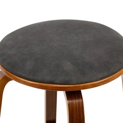 3S. x Home Le lot de tabouret de bar MORENO design industriel élégant assise garnie de mousse ultra-dense Outlet