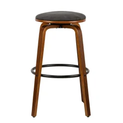 3S. x Home Le lot de tabouret de bar MORENO design industriel élégant assise garnie de mousse ultra-dense Outlet