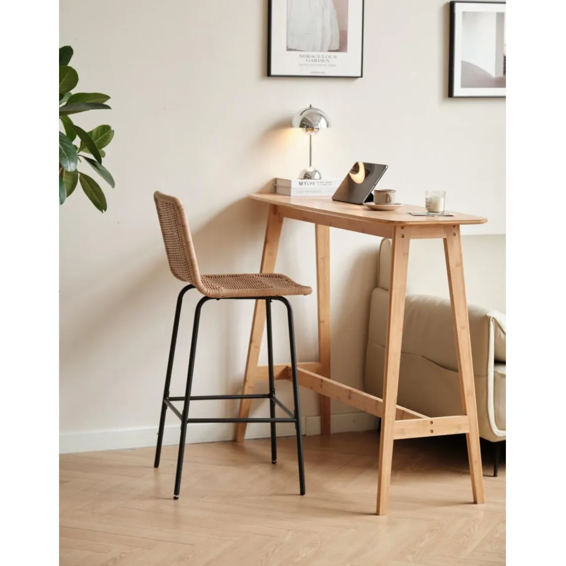 3S. x Home Le lot de tabourets BANGKOK design moderne et son élégant alliage de matières Online