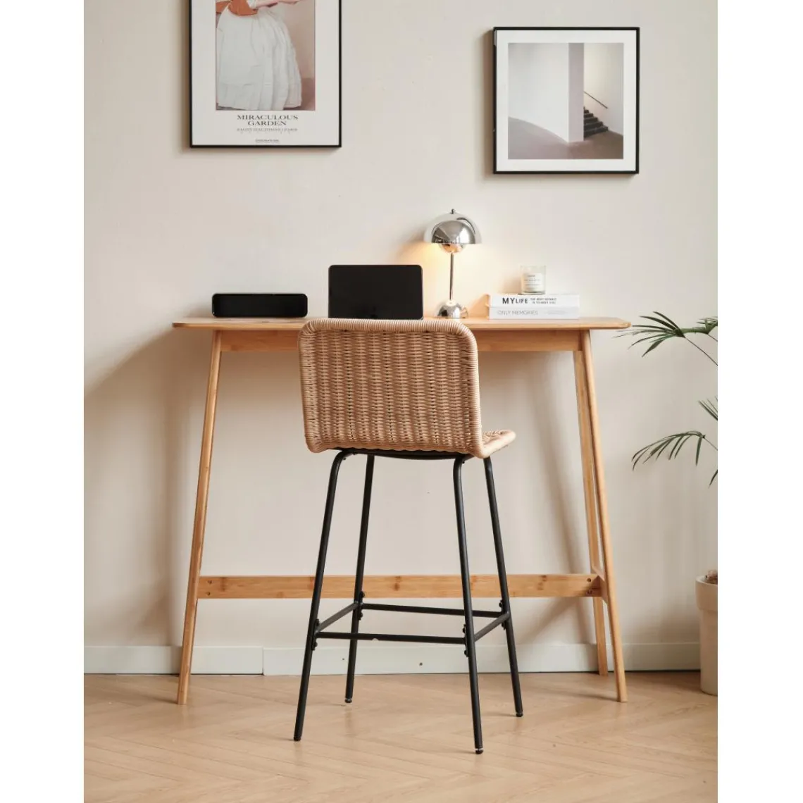 3S. x Home Le lot de tabourets BANGKOK design moderne et son élégant alliage de matières Online