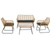 3S. x Home Le salon de jardin DANANG style scandinave et sa couleur noire intemporelle Online