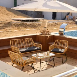 3S. x Home Le salon de jardin DANANG style scandinave et sa couleur noire intemporelle Online